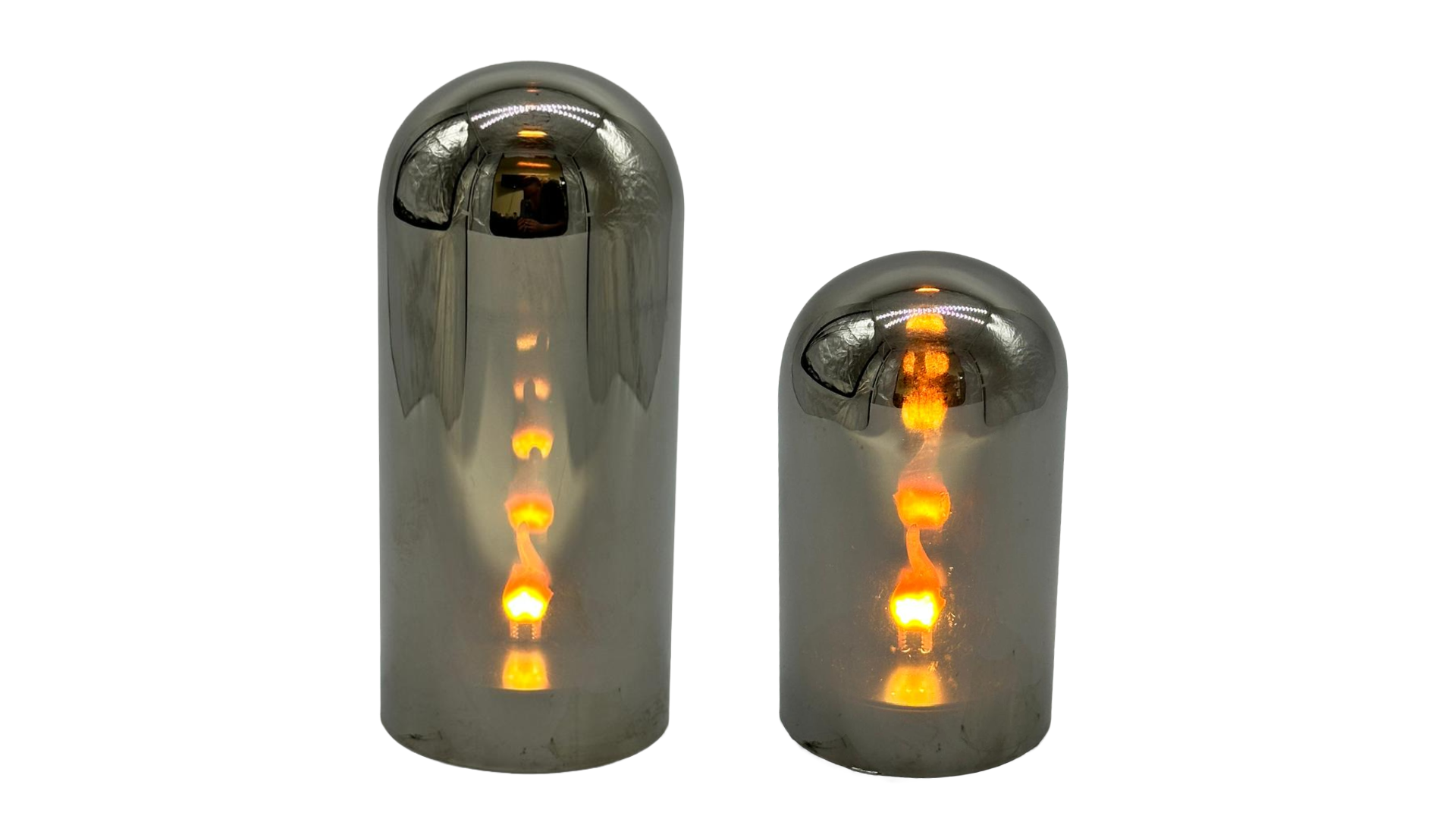Świeca lustrzana 3D LED Kopuła